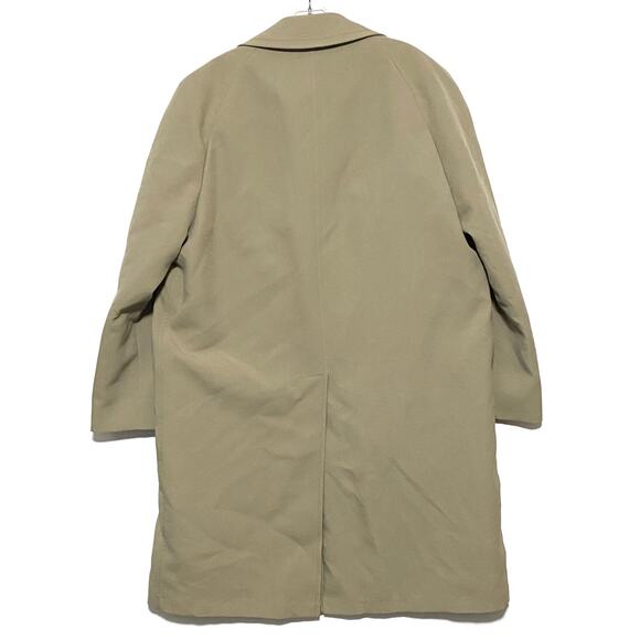 Vintage London Fog Maincoats Raincoat Heavy Lined Trench Coat Mens Size 42R - Picture 4 of 8